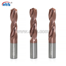 HRC 60 Solid Carbide Drills with Coolant Through for Metals